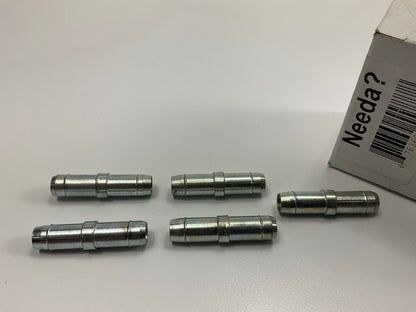 Needa 557773 3/8'' Metal Beaded Fuel Union Fitting - Pack Of 5