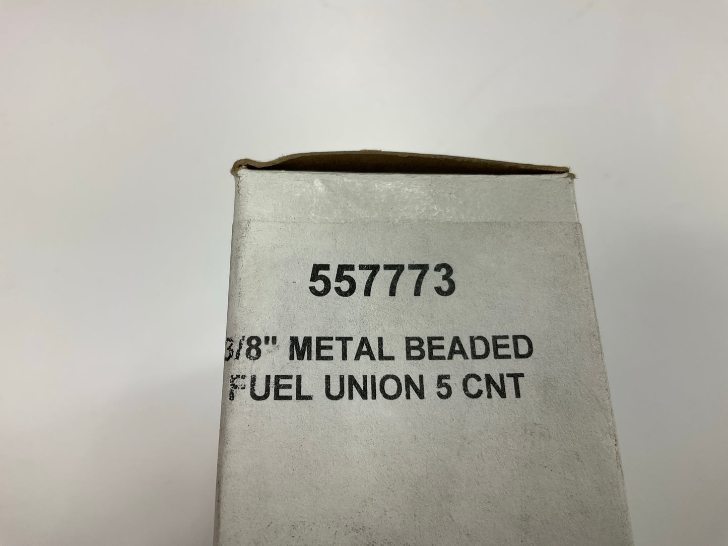Needa 557773 3/8'' Metal Beaded Fuel Union Fitting - Pack Of 5