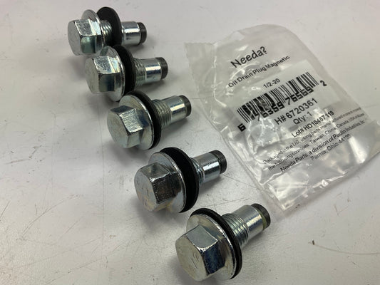 (5) Needa 6720361 Engine Oil Drain Plug 1/2''-20
