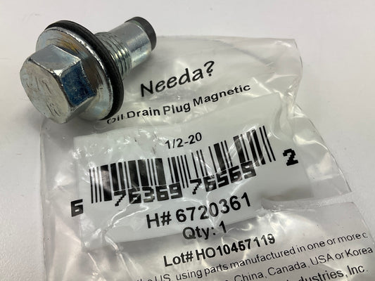 Needa 6720361 Engine Oil Drain Plug 1/2''-20
