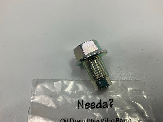 Needa 6721461 Oil Drain Plug -  M12-1.25, PILOT POINT