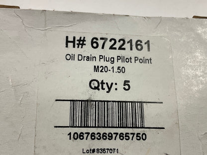 (5) Needa 6722161 Automatic Transmission Fluid Filler Plug - M20-1.50 Thread