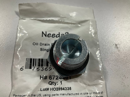 Needa 6724461 Universal Oversize Engine Oil Drain Plug - 7/8''-14