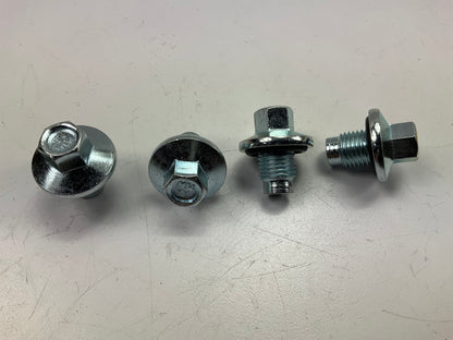 (4) Needa 6728561 Oil Drain Plug,  PILOT POINT, M14x1.5 Thread