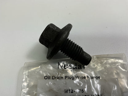 Needa 6730861 Oil Drain Plug - Inset Gasket, Wide Flange, M12-1.75