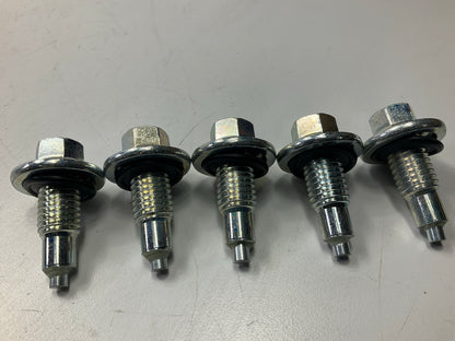 (5) Needa 6730961 Magnetic Oil Drain Plugs M12-1.75