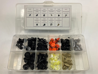 Needa 99182 Exterior Trim Retainer Moulding Clips Assortment Pack For Nissan