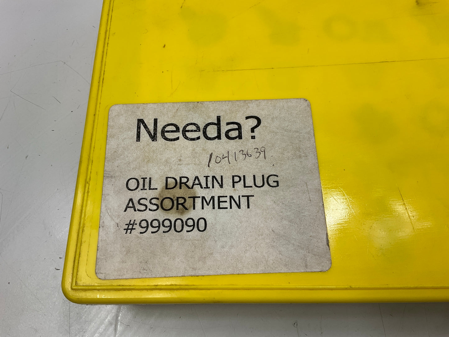 INCOMPLETE, MISSING 3 PCS - Needa 999090 Oil Drain Plug Assortment Kit