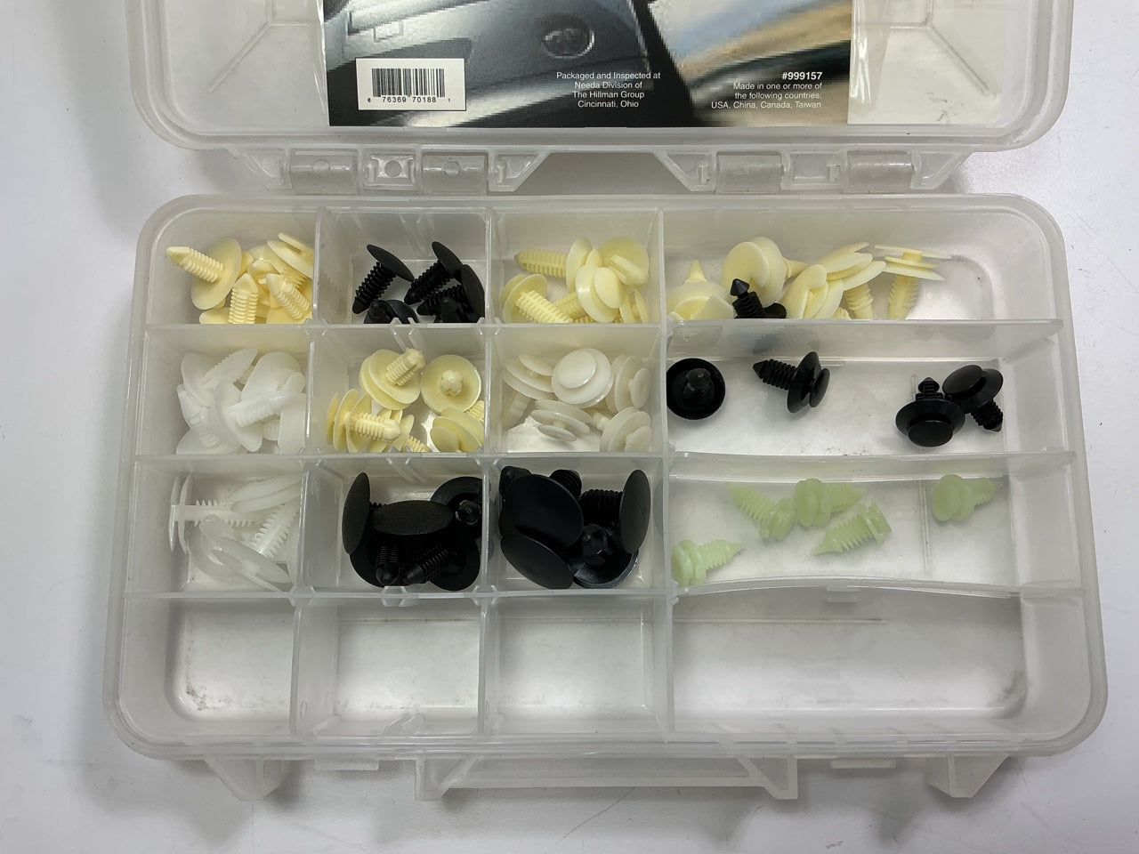 Needa 999157 Trim Retainer Fastener Clips Assortment Kit - GM & Ford