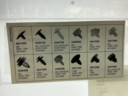 Needa 999157 Trim Retainer Fastener Clips Assortment Kit - GM & Ford