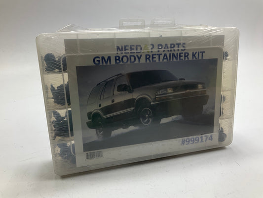 Needa 999174 GM Late Model Push Style Fastener Retainer Clips Master Tray