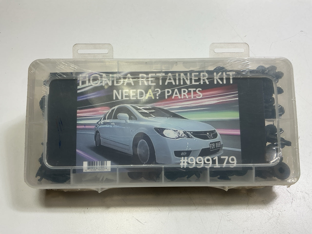 Needa 999179 Retainer Fastener Clips Assortment Tray For Honda Vehicles