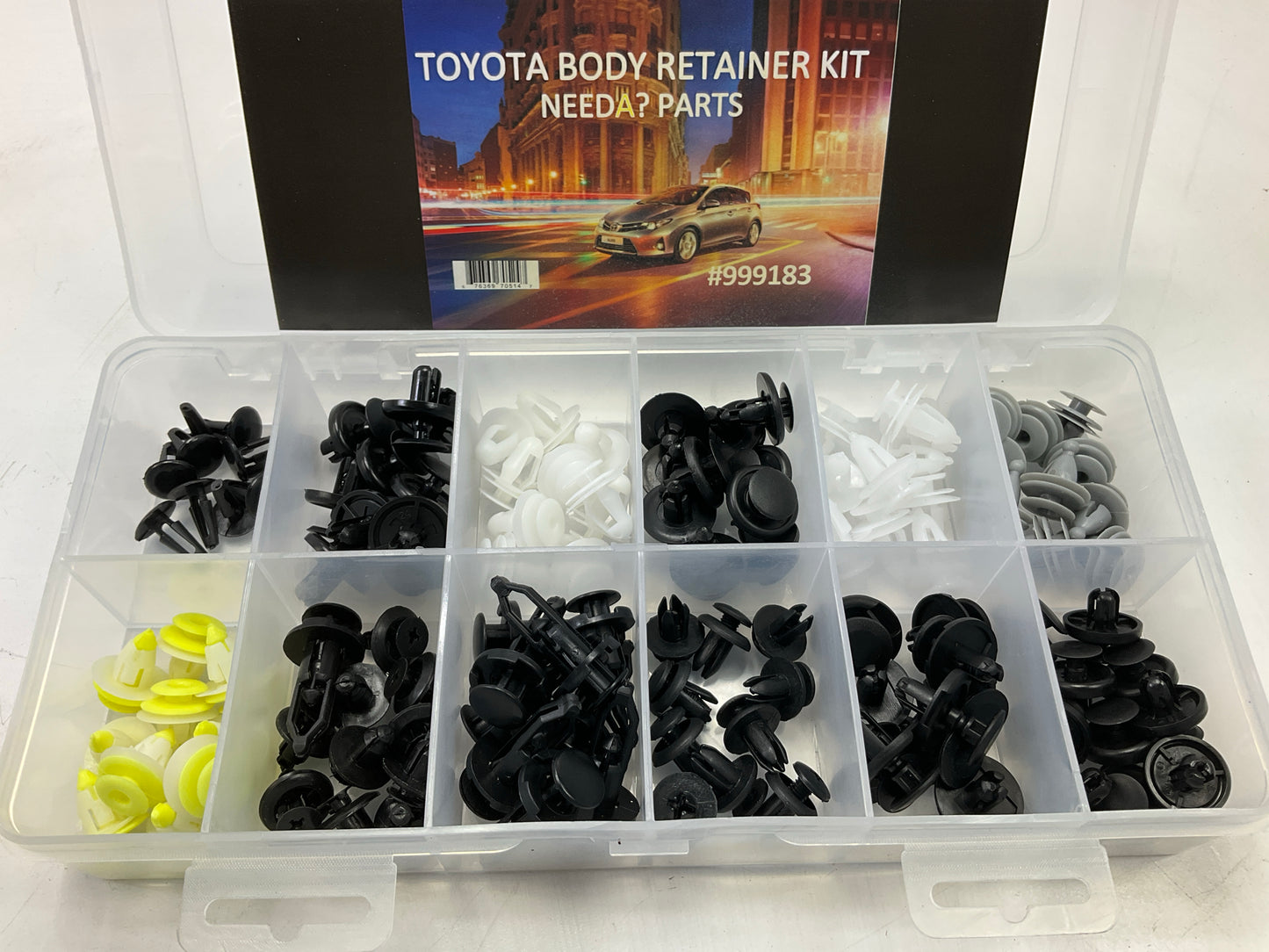 Needa 999178 Body Moulding Retainer Clips Assortment Pack For Toyota / Lexus