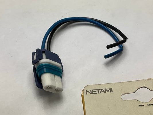 Netami 46-9996 High Temp Light Bulb Socket Pigtail Connector For Bulb # 9006