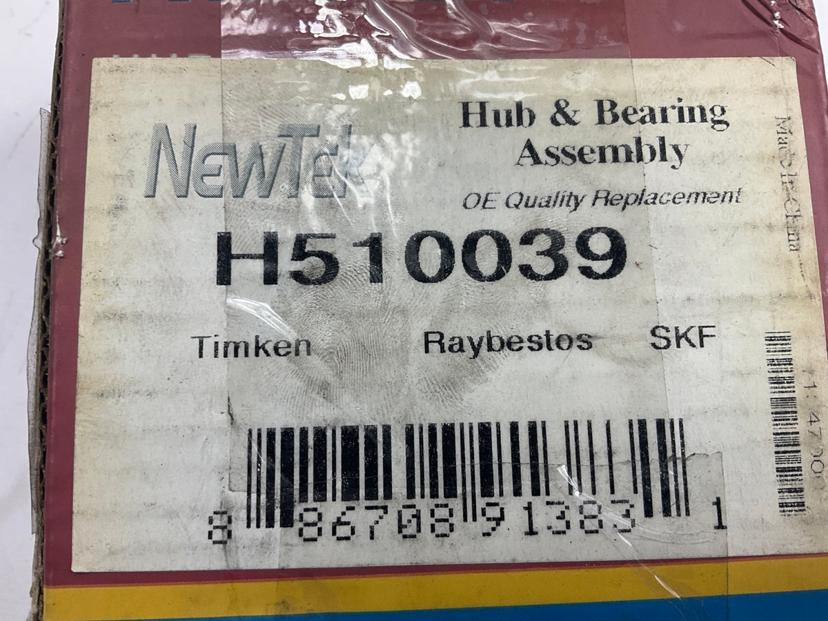 New Tek H510039 Front / Rear Wheel Bearing