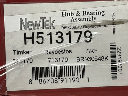 New Tek H513179 Front Wheel Hub Bearing