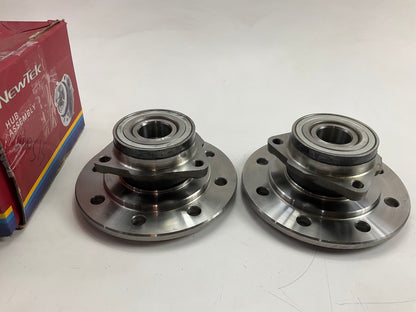 (2) New Tek H515011 Front Wheel Bearing Hub For 1994-1999 Dodge Ram 2500 4WD