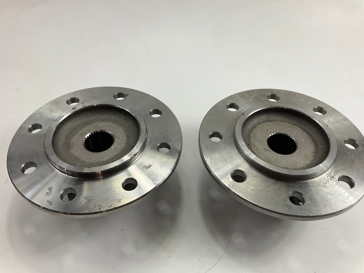 (2) New Tek H515011 Front Wheel Bearing Hub For 1994-1999 Dodge Ram 2500 4WD