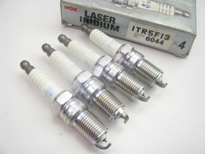 (4) NGK 6044 Laser Iridium Spark Plugs