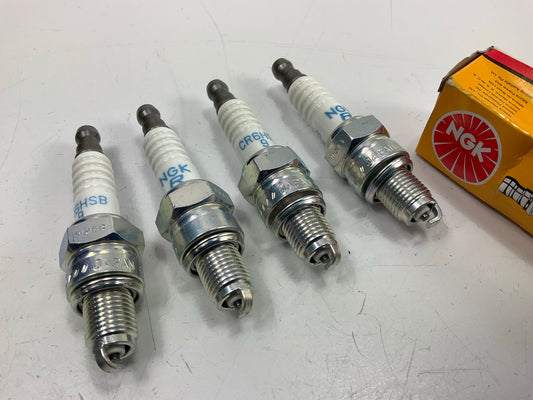 (4) NGK 97523 / CR6HSB-9 Spark Plugs