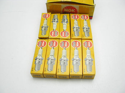 (10) NGK B7EB Ignitions Spark Plugs