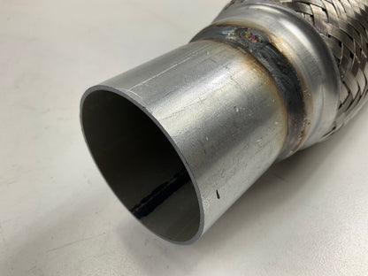 Nickson 01941 Exhaust Flex Connector, 2-1/4'' ID X 8'', Stainless Steel