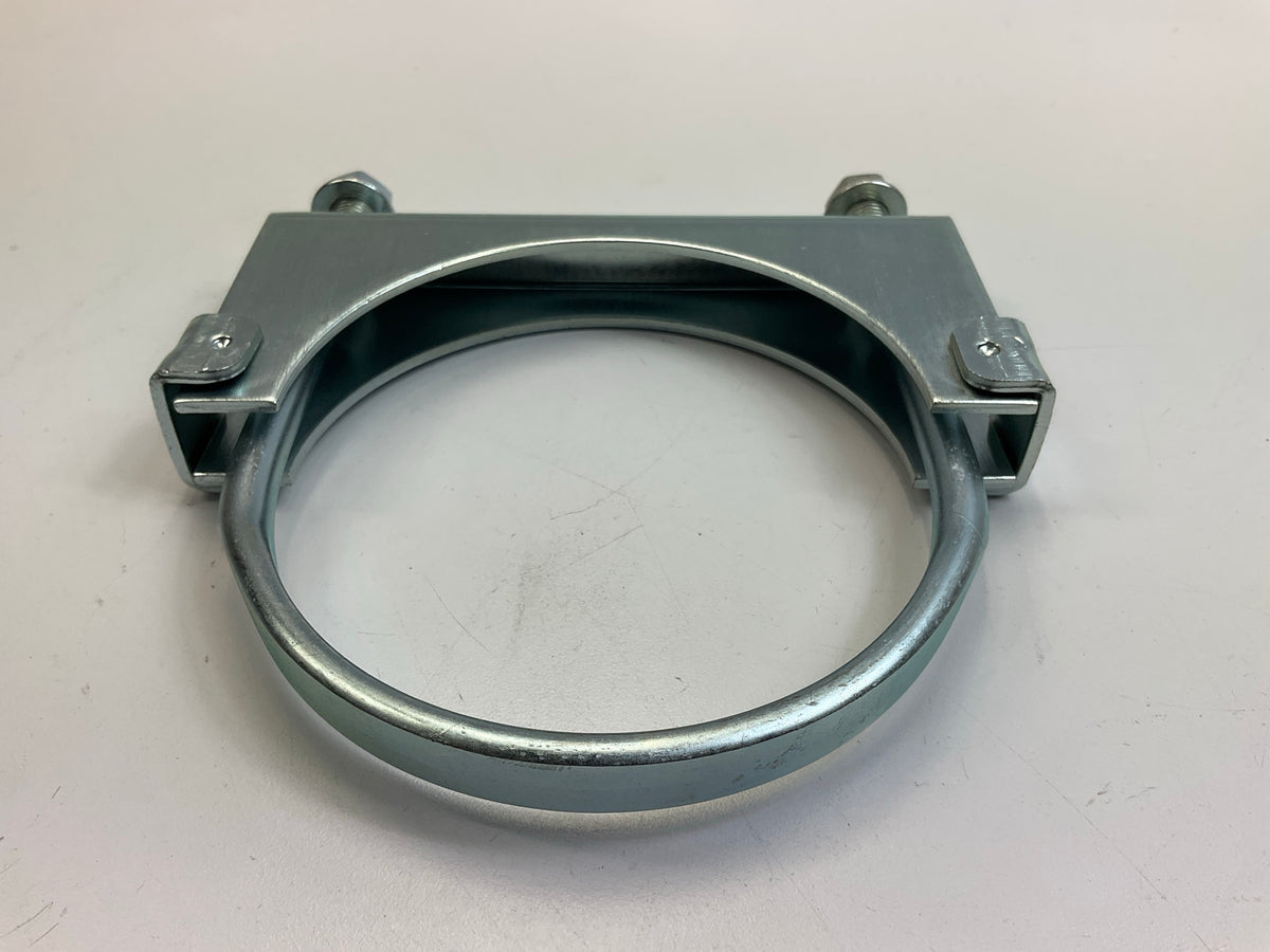 Nickson 1012400P-50 4 Inch Exhaust Saddle Clamp, Zinc-Plated 4''