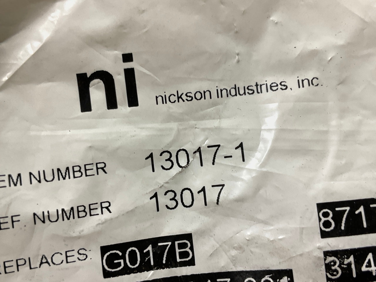 Nickson 13017-1 Exhaust Pipe Flange Gasket