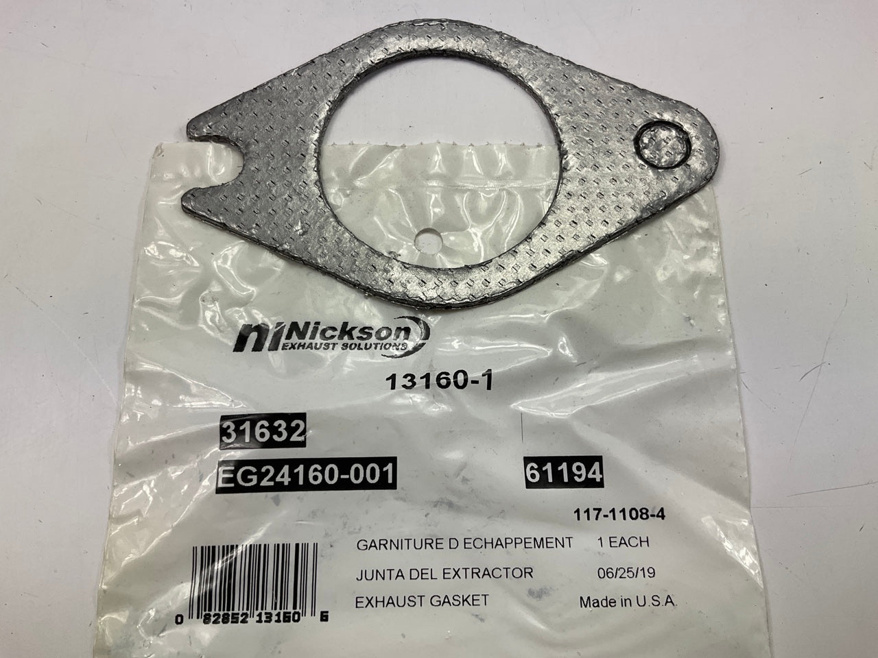 Nickson 13160-1 Front Exhaust Pipe Flange Gasket