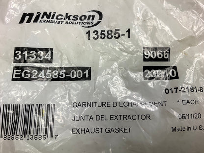 Nickson 13585-1 Exhaust Pipe Flange Gasket