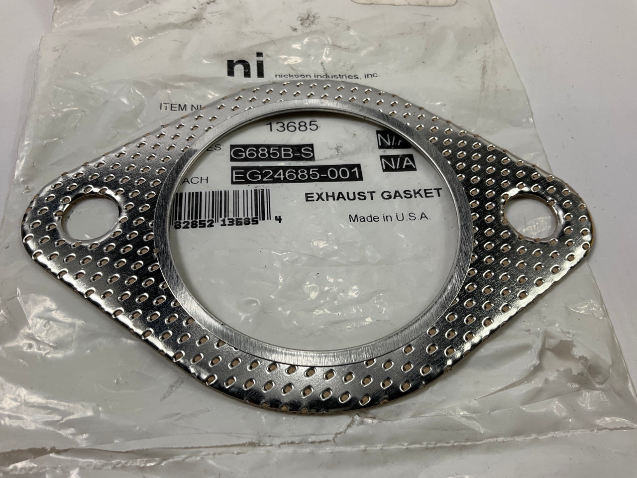 Nickson 13685-1 Exhaust Pipe Flange Gasket