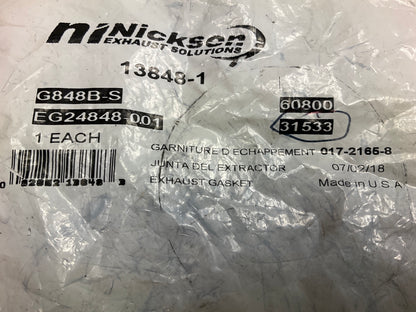 Nickson 13848-1 Exhaust Pipe Flange Donut Gasket