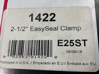 Nickson 1422 / E25ST 2-1/2'' Stainless Steel Exhaust Band Clamp