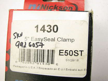 Nickson 1430 Exhaust Flat Band Clamp 5'' Easy Seal