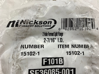 Nickson 15102-1 Universal Exhaust Split Flange 2-Hole 2-7/16'' ID