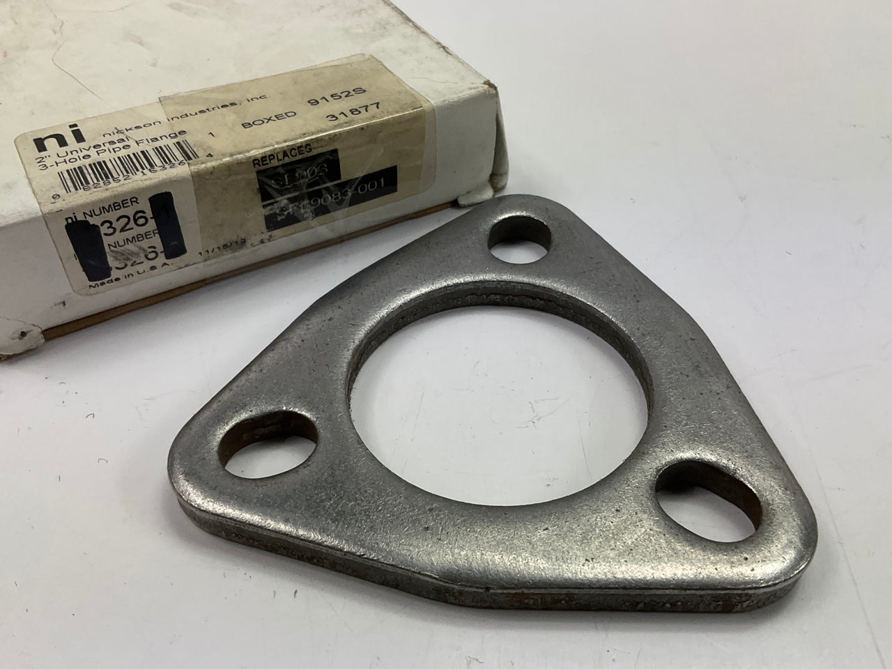 Nickson 15326-1 2'' Universal Exhaust Flange, 3 Hole