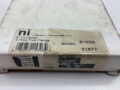 Nickson 15326-1 2'' Universal Exhaust Flange, 3 Hole