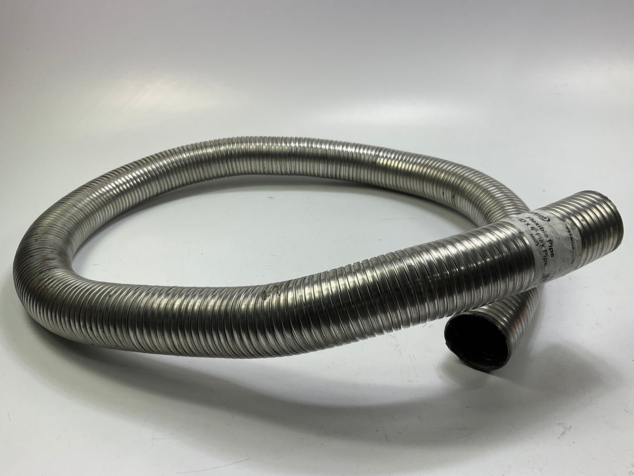 Nickson 17012 Flexible Exhaust Pipe 2'' ID X 6' Flex Pipe, Universal
