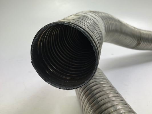 Nickson 17012 Flexible Exhaust Pipe 2'' ID X 6' Flex Pipe, Universal