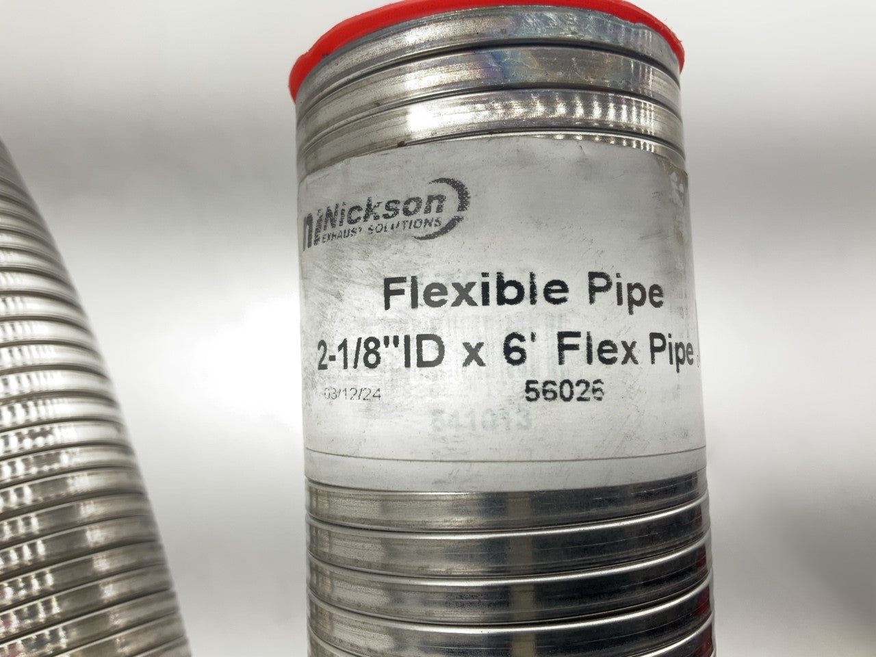 Nickson 17013 Exhaust Pipe - 2-1/8'' ID X 6' Flex Pipe