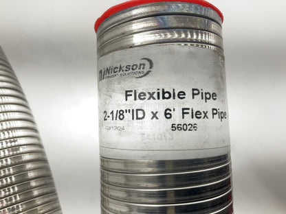 Nickson 17013 Exhaust Pipe - 2-1/8'' ID X 6' Flex Pipe