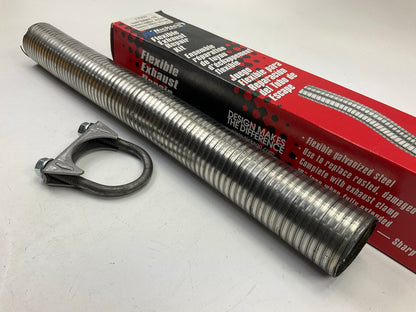 Nickson 17031 Galvanized Steel Flex Exhaust Pipe Repair Kit - 1.75 X 18'' Length