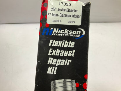 Nickson 17035 Flexible Exhaust Pipe Repair Kit - 2-1/4''