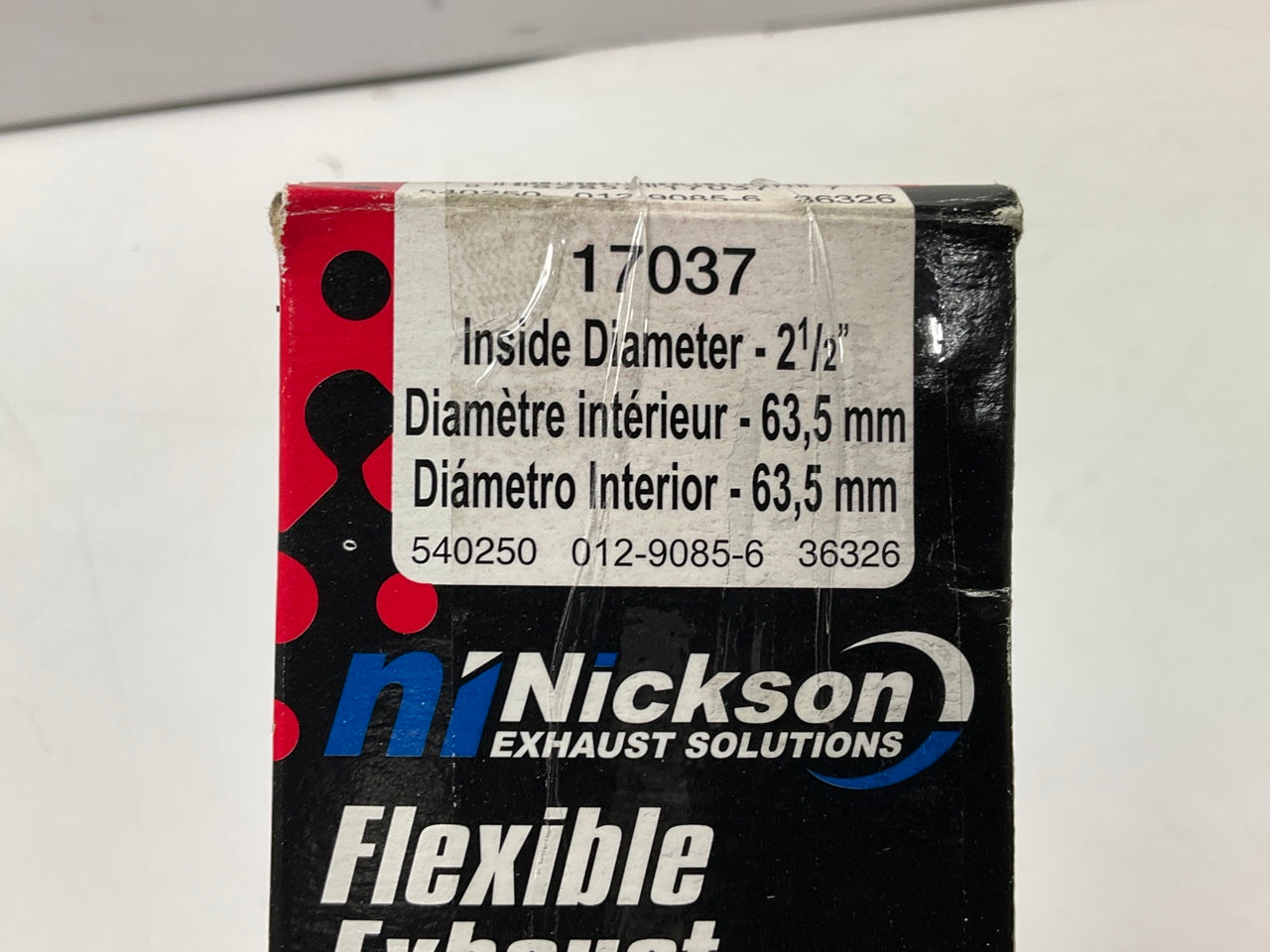 Nickson 17037 Exhaust Pipe Flex Repair Kit - 2-1/2''