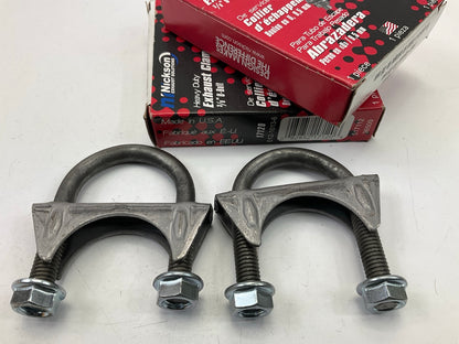 (2) Nickson 17120 Heavy Duty 1-1/2'' Exhaust Clamps