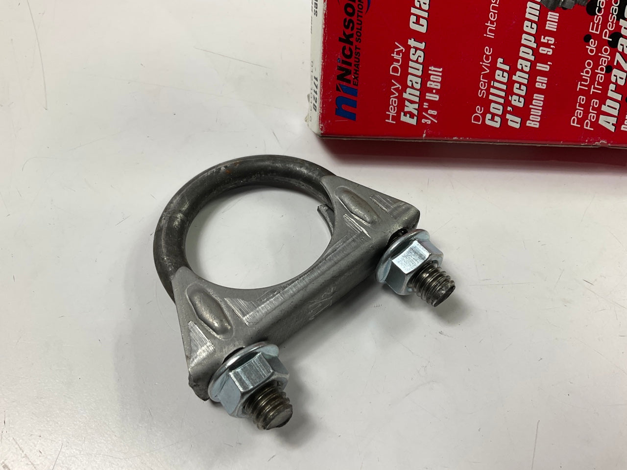 Nickson 17120 Heavy Duty Exhaust Clamp 1-1/2'', With 3/8'' U-Bolts