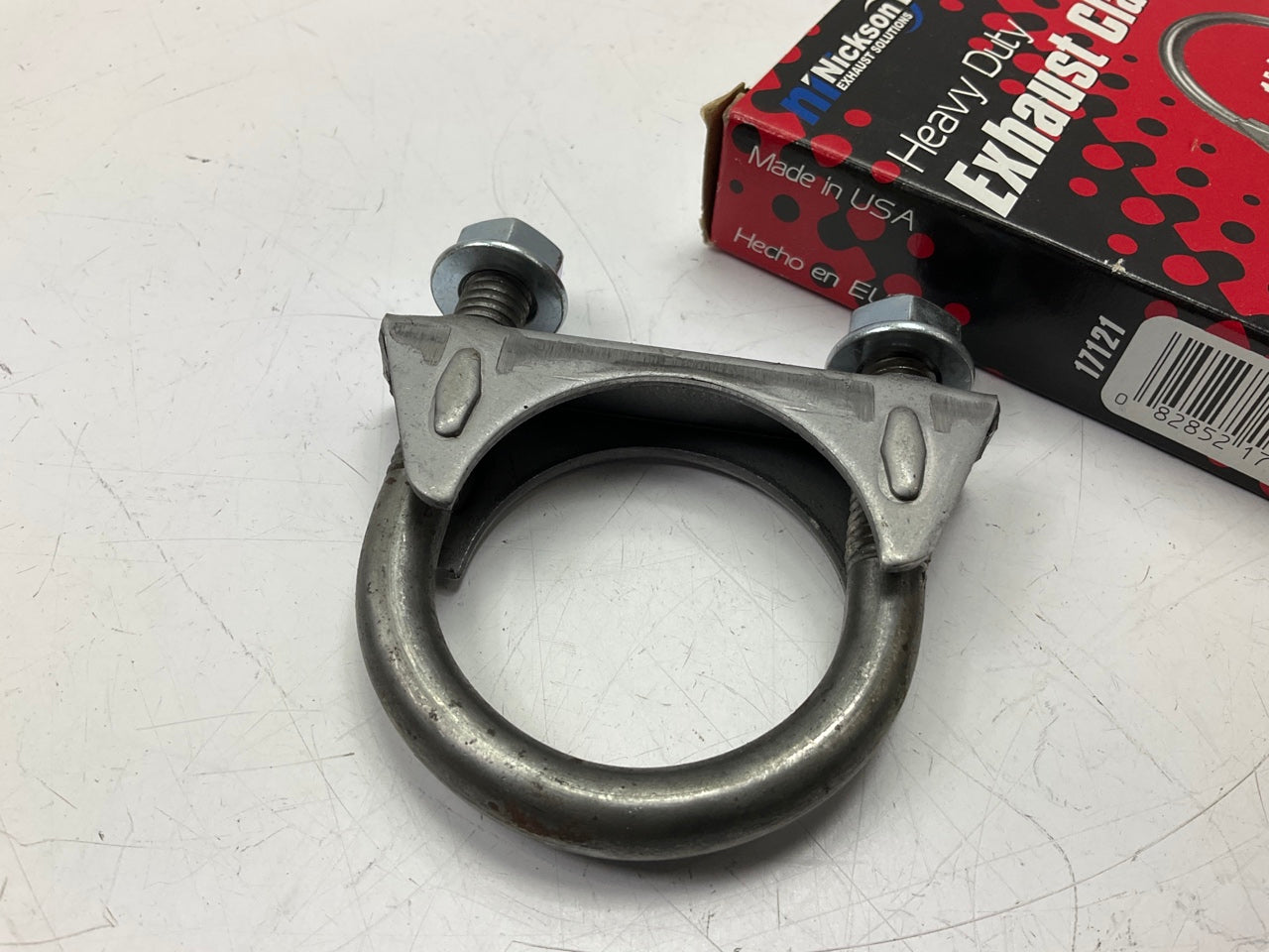 Nickson 17121 Heavy Duty Exhaust Clamp 1-5/8'', 3/8'' U-Bolt