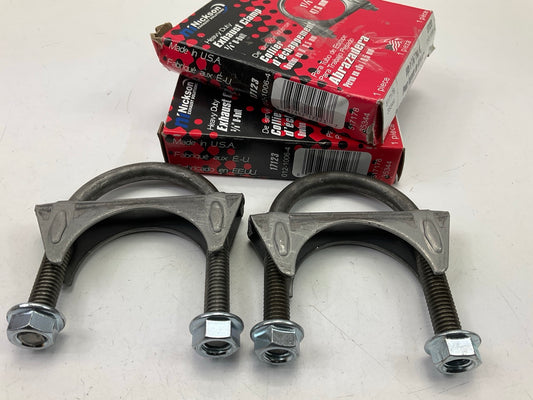 (2) Nickson 17123 1-7/8'' Exhaust Clamps