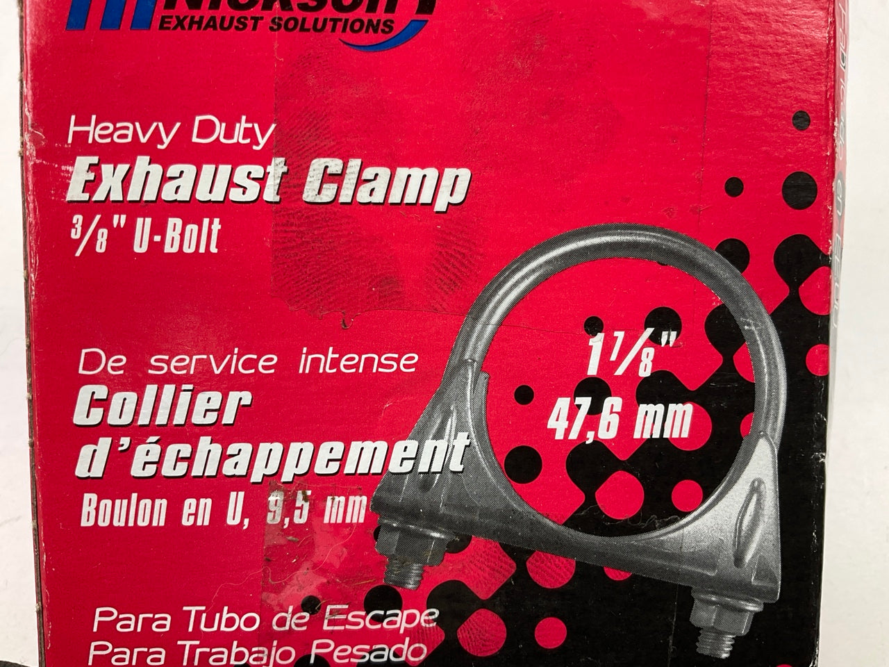 (2) Nickson 17123 1-7/8'' Exhaust Clamps