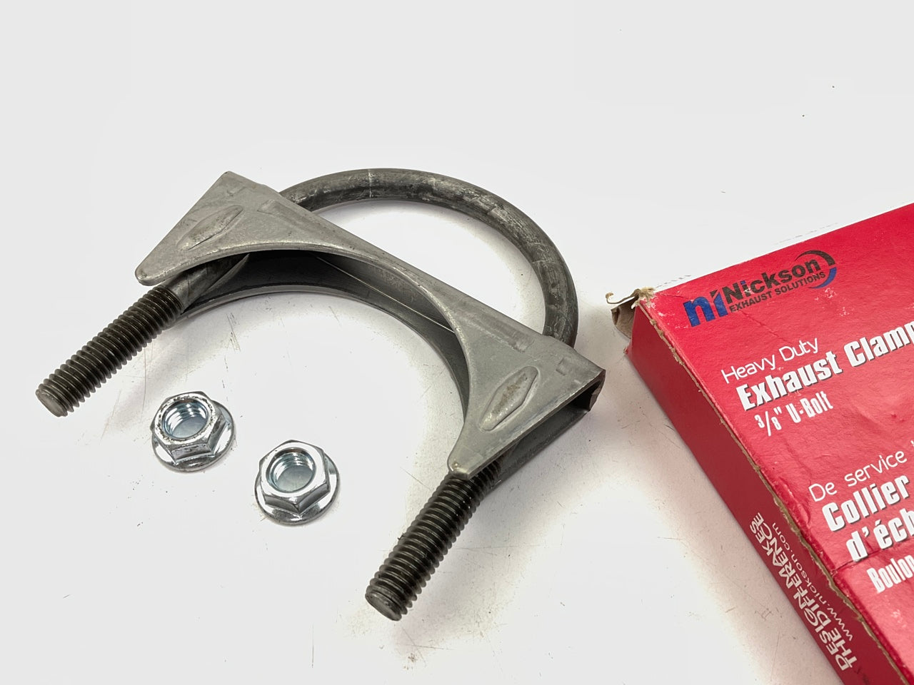 Nickson 17129 Heavy Duty Exhaust Clamp 3'' With 3/8'' U-Bolt